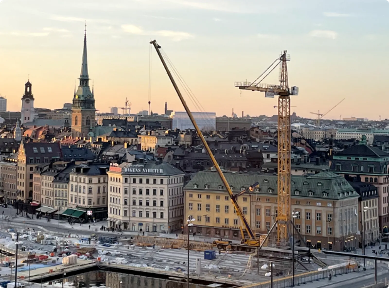 Skärmbild av appen Markanvisning.se